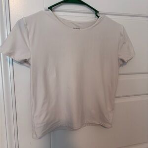 Wild Fable double layer white crop top